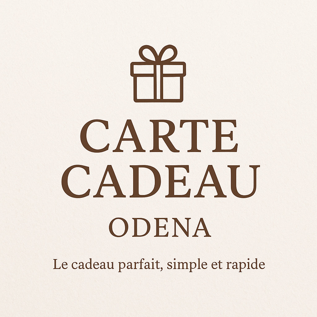 Carte Cadeau Odena – Le cadeau parfait, simple et rapide 🎁